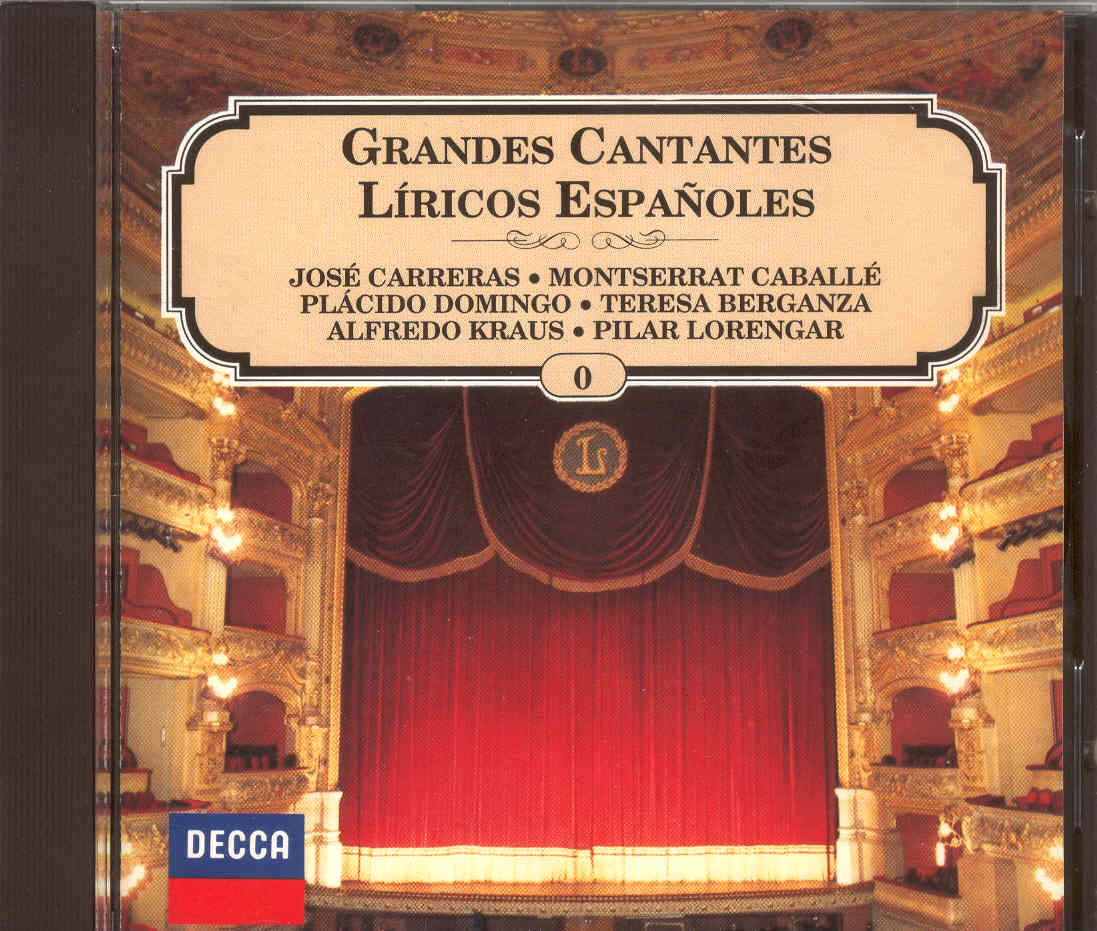 Grandes cantantes líricos españoles