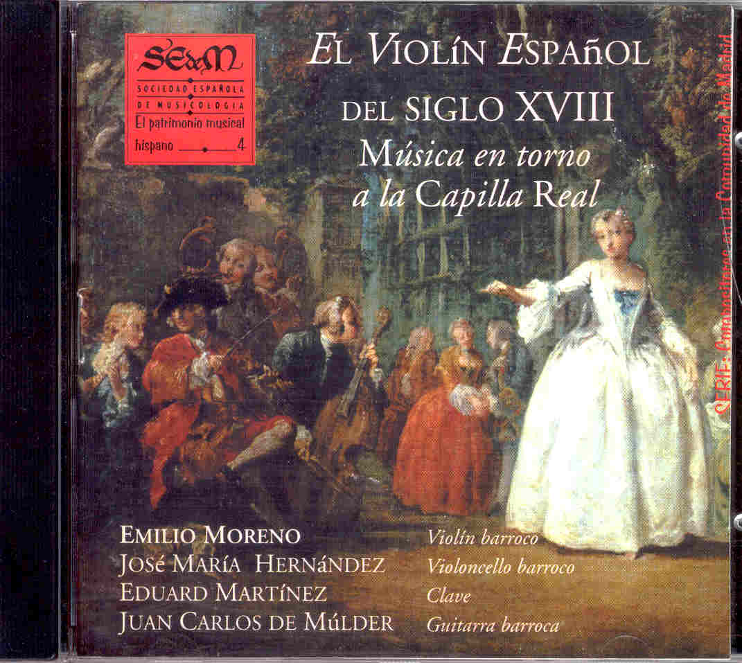 El violín español del siglo XVIII. Música en torno a la Capilla Real