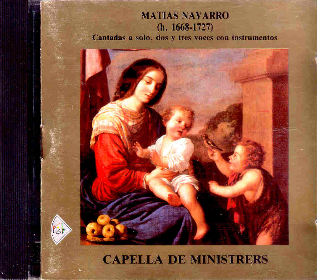 Matias Navarro. Cantatas a solo, dos y tres voces con instrumentos