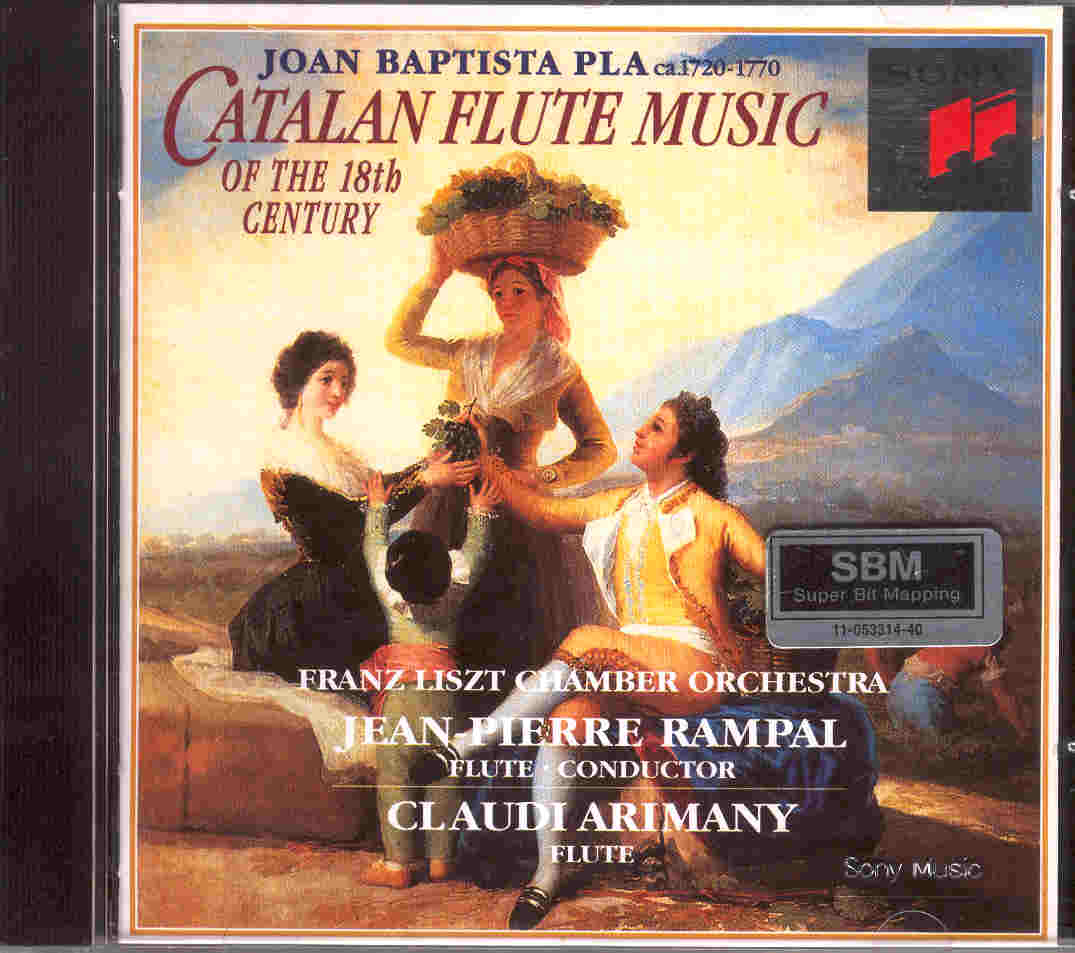 Catalan flute music of 18th century