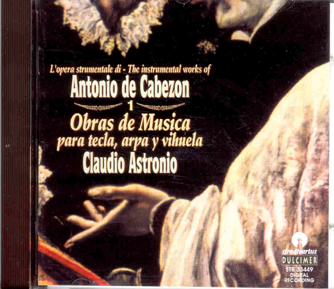 Antonio de Cabezón 1. Obras de música para tecla, arpa y vihuela